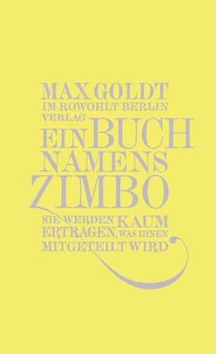 Buch ein namens - ein, zimbo
