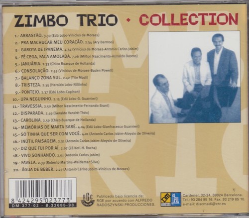 Zimbo trio collection - zimbo, (cd)