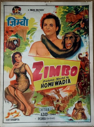 Zimbo 1958 poster originale - ,