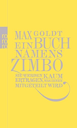 Ein buch namens zimbo - ein, zimbo: